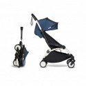 Poussette YOYO2 Babyzen complète – Bleu Air France, châssis blanc