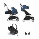 Poussette YOYO2 Babyzen complète – Bleu Air France, châssis blanc