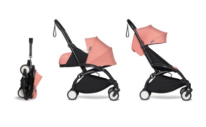 Poussette YOYO2 Babyzen complète – Ginger, châssis noir