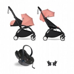 Poussette YOYO2 Babyzen complète – Ginger, châssis noir