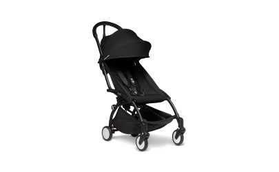Poussette YOYO2 6+ – Noir, châssis noir