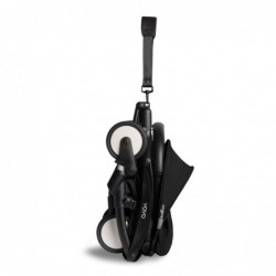 Poussette YOYO2 6+ – Noir, châssis noir