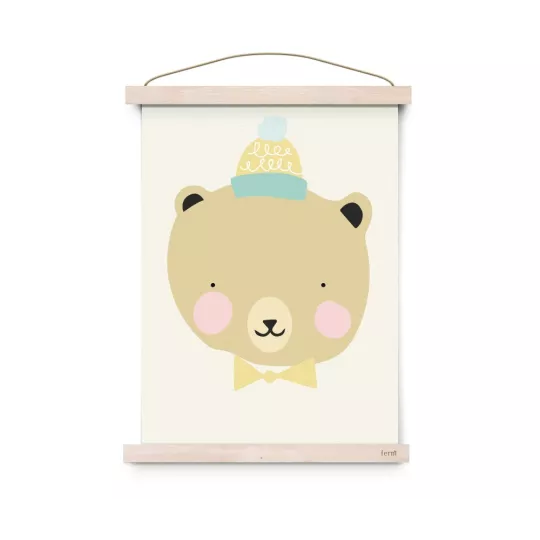 Affiche – Frisky Grizzly