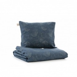 Parure de lit – Himalaya – Bulle d’or / Bleu Nuit