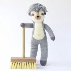 Petite peluche en tricot – Edgar le hérisson