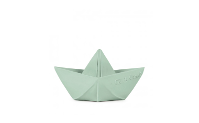 Jouet – Petit bateau origami – Menthe