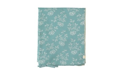 Housse de couette 140×200 – Taie d’oreiller 75×50 – Hanako Floral  vert pâle