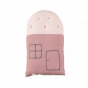 Coussin – Petite maison Rose