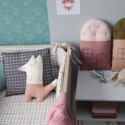 Coussin – Petite maison Rose
