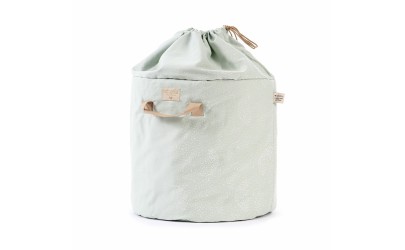Sac de rangement – Bamboo – White Bubble – Aqua