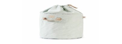 Sac de rangement – Bamboo – White Bubble – Aqua