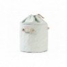 Sac de rangement – Bamboo – White Bubble – Aqua