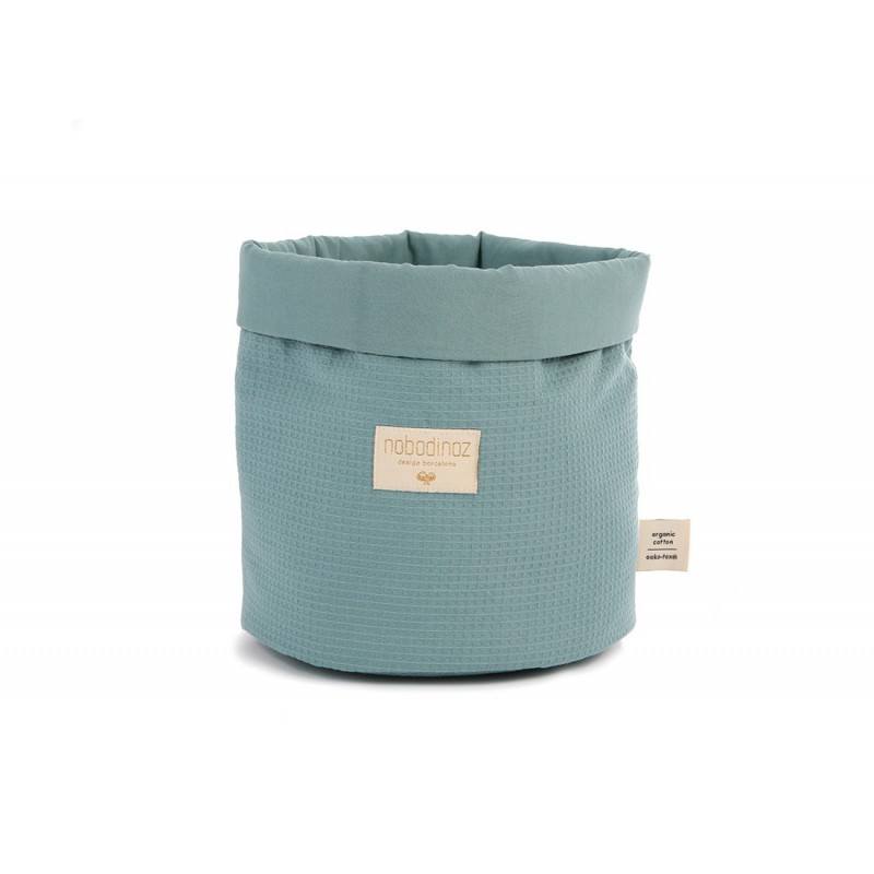 Panier – Panda – Vert Magique / Nid d’ abeille