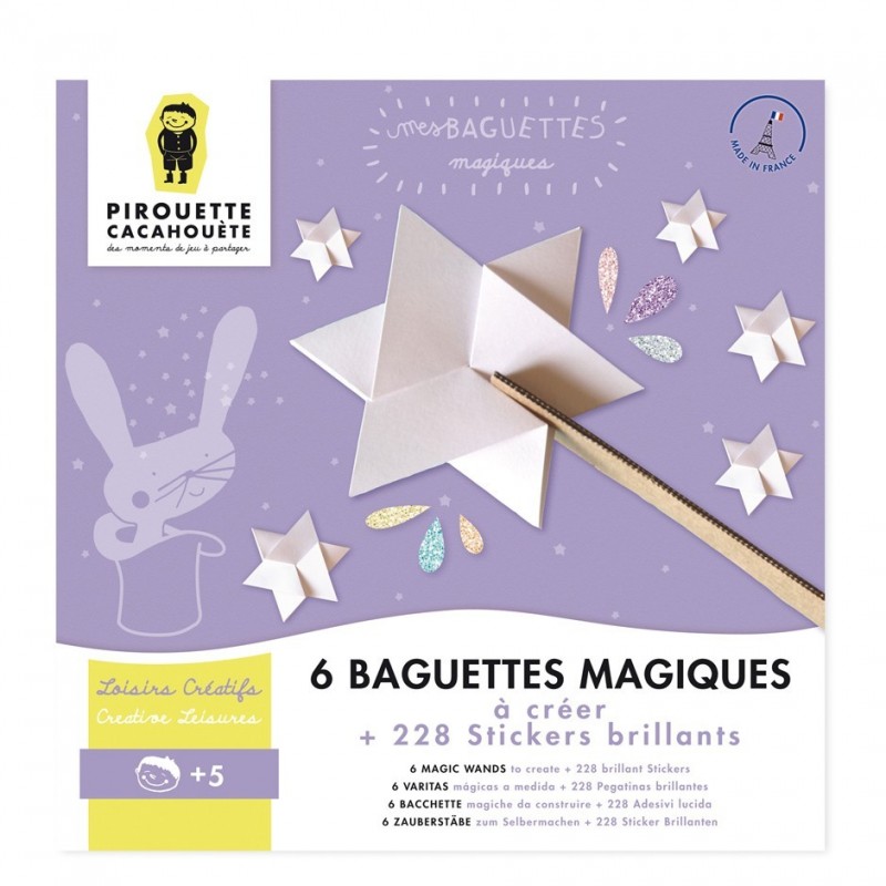 Kit Mes Baguettes magiques + Stickers