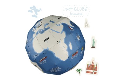 Kit Mon Globe Terrestre + Stickers