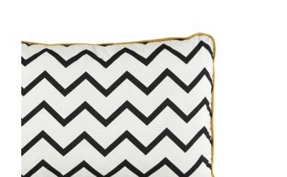 Coussin Jack – Zig zag noir