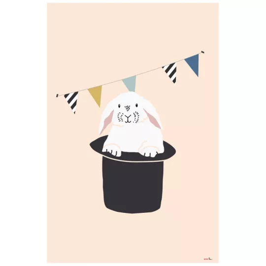 Affiche Lapin Lapin