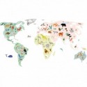 Sticker géant – Map monde