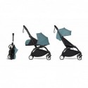 Poussette YOYO2 Babyzen complète – Aqua, châssis noir