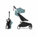 Poussette YOYO2 Babyzen complète – Aqua, châssis blanc