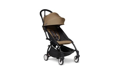 Poussette YOYO2 6+ – Toffee, châssis noir