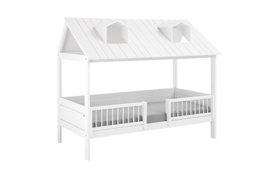 Lit Cabane enfant blanc