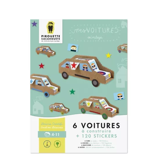 Kit Mes Voitures + stickers