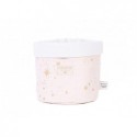 Nobodinoz-Panier – Panda – Gold Stella – Dream pink