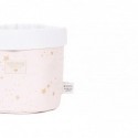 Nobodinoz-Basket - Panda – Gold Stella - Dream pink-2