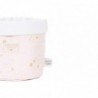 Nobodinoz-Panier – Panda – Gold Stella – Dream pink