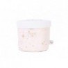 Nobodinoz-Panier – Panda – Gold Stella – Dream pink