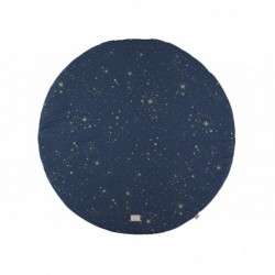 Tapis de jeux Ø 105 – Full Moon – gold stella – Night Blue