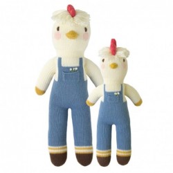 Petite peluche en tricot – Benedict le poussin