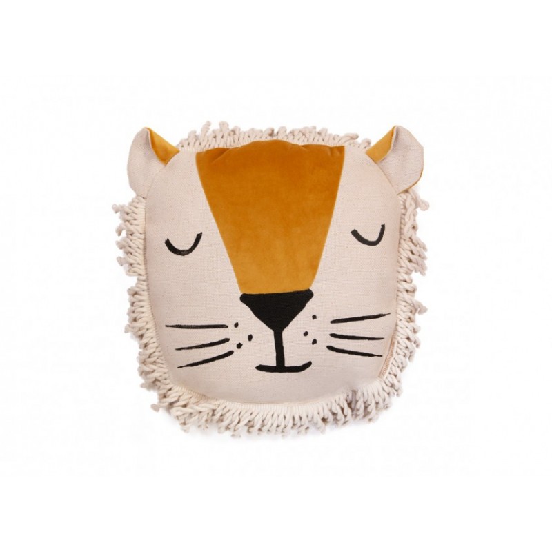 Coussin en velours – Lion Coussin en velours – Lion