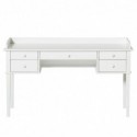 Bureau junior blanc – 5 tiroirs