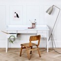Bureau junior blanc – 5 tiroirs