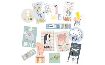 Stickers – Babycards – français