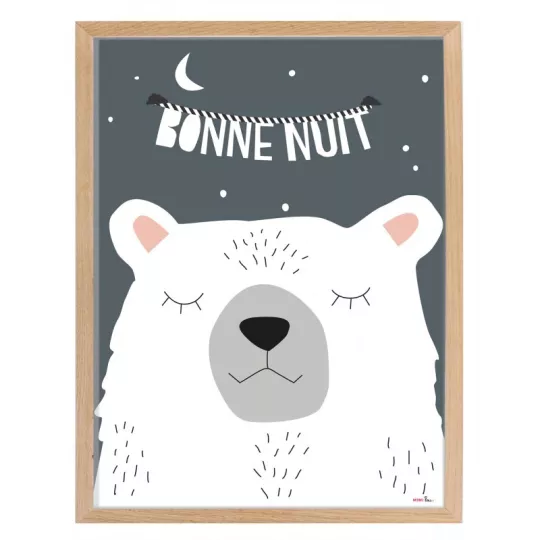 Affiche et cadre – bonne nuit