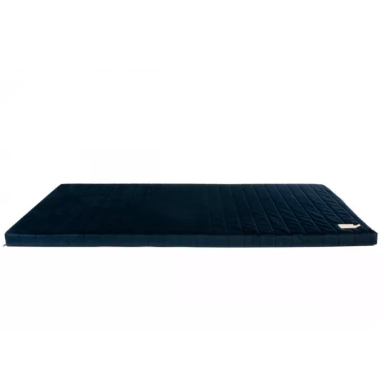 Matelas Zanzibar Velours – Bleu nuit