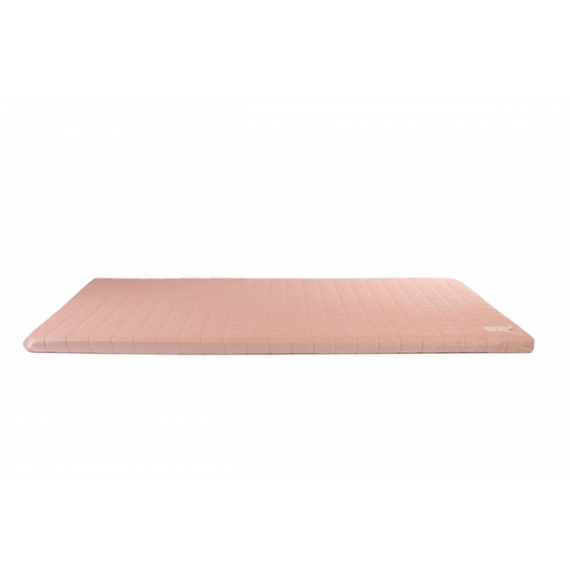 Matelas Zanzibar Velours – Rose fleuri