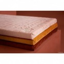 Matelas Zanzibar Velours – Rose fleuri
