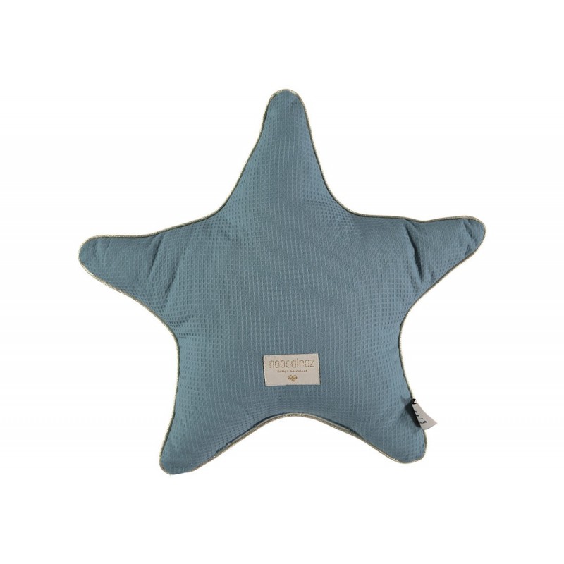 Coussin Aristote étoile – 40×40 – Vert magique Coussin Aristote étoile – 40×40 – Vert magique