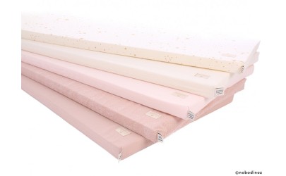 Matelas – St-Barth – étoiles dorées – rose rêvé