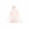 Pouf – Marrakech – étoiles dorées – rose rêvé
