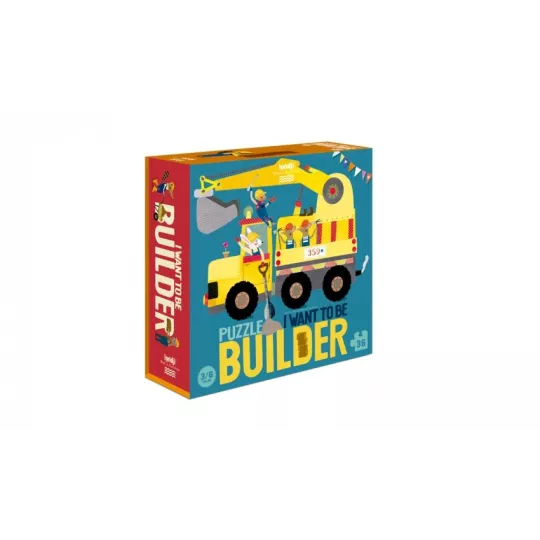 Jigsaw I would like to be a builder - Londji - Petit Toi