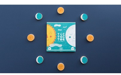 Jeu Tic Tac Toe - soleil et lune