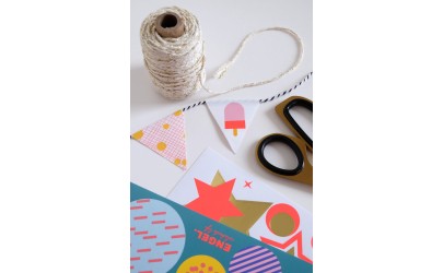 Garland - sticky DIY