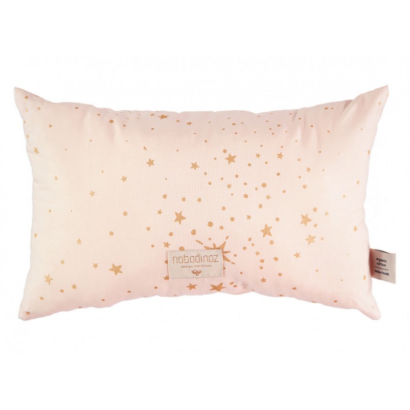 coussin-laurel-étoiles-dorées-rose-rêvé-nobodinoz-petit-toi-lausanne