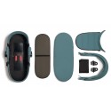 Stroller YOYO3 Bassinet Aqua + Black Frame