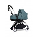 Stroller YOYO3 Bassinet Aqua + White Frame
